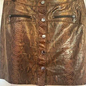 Elie Tahari Brown Mini Skirt for Night Out